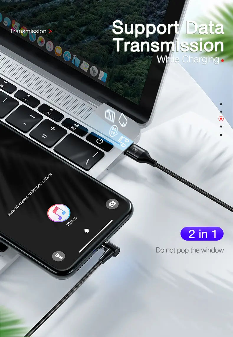 Magnetic 3-in-1 Data Cable Image 9