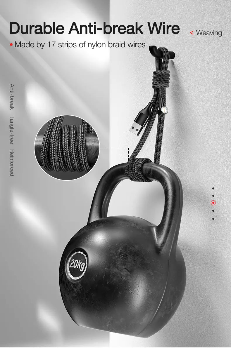 Magnetic 3-in-1 Data Cable Image 10