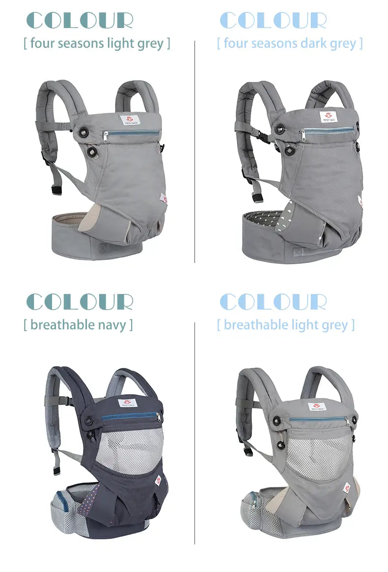 Multi-Functional Breathable Baby Carrier for All Seasons