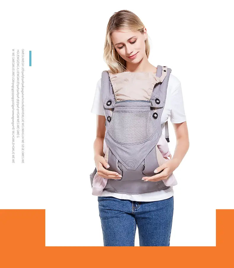Multi-Functional Breathable Baby Carrier for All Seasons