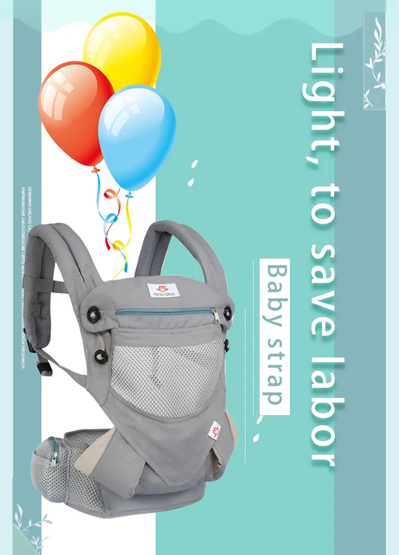 Multi-Functional Breathable Baby Carrier for All Seasons