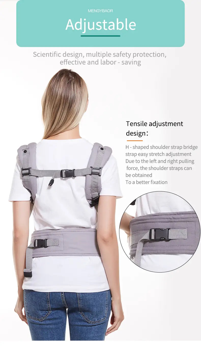 Multi-Functional Breathable Baby Carrier for All Seasons
