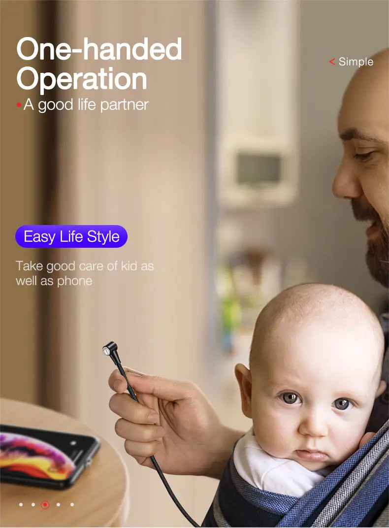 Magnetic 3-in-1 Data Cable Image 6