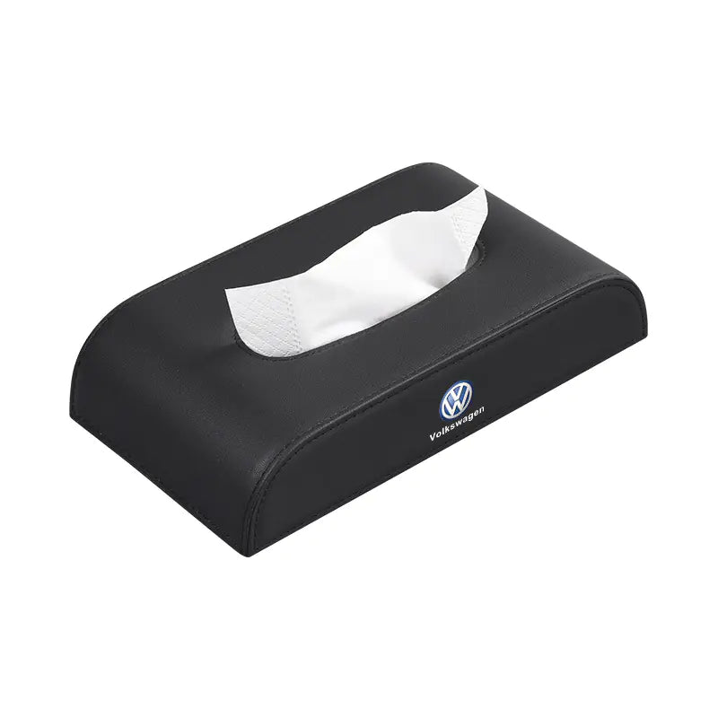 Creative Car Tissue Box with Premium Leather Design - Joomcy