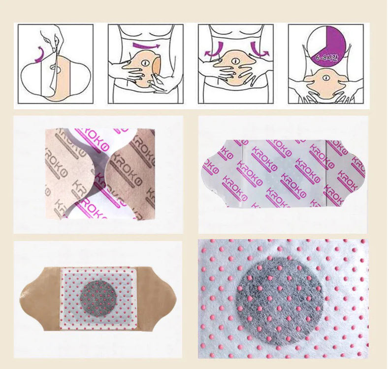 Kroko Thai Navel Patches for Weight Loss (5 Patches)