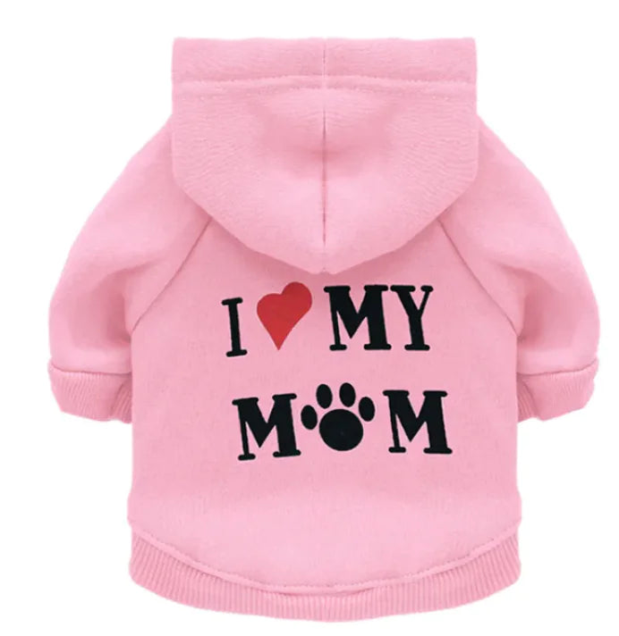 Paw Mummy Fleece Dog Sweater - Joomcy