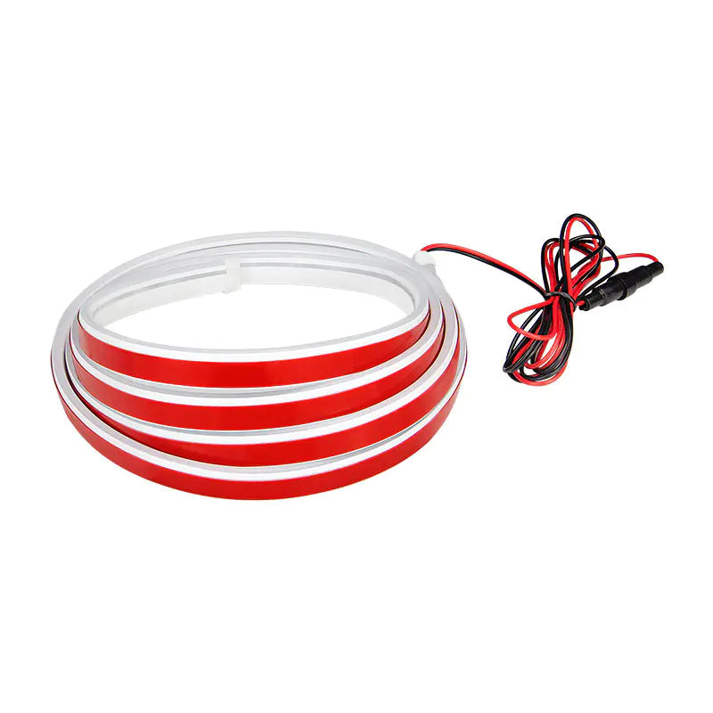 Car Start Scan LED Daytime Running Lights with Hood Decor - Joomcy