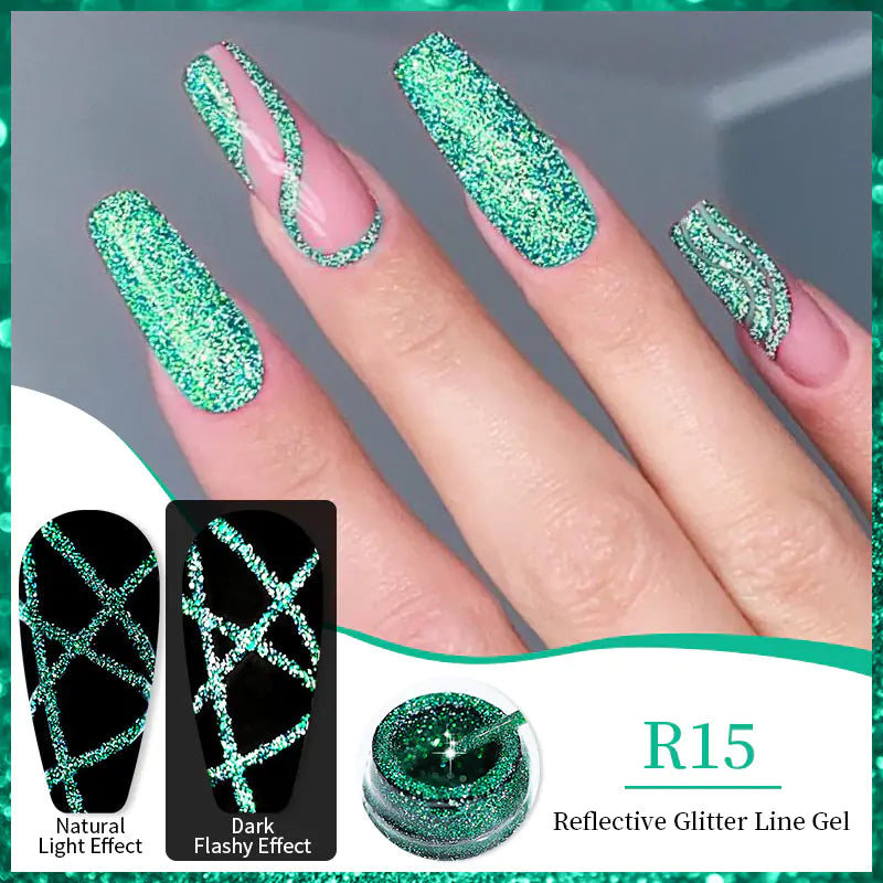Reflective Spider Gel for Nail Art and UV Gel