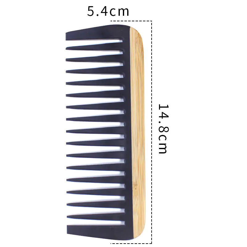 Bamboo Hair Comb for Women - Anti-Static Wooden Design - Joomcy