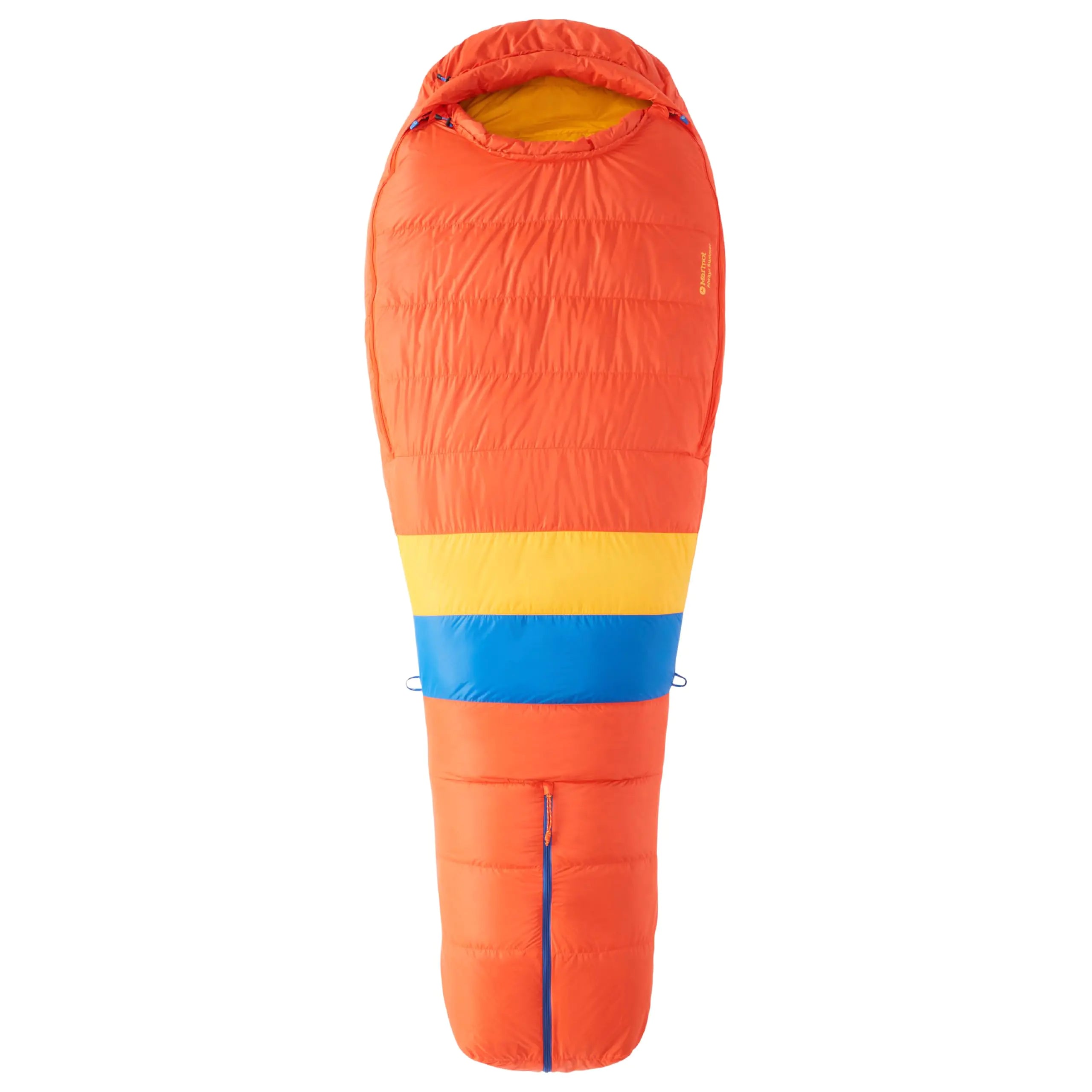 Marmot Mens Always Summer 40° Sleeping Bag 650 Fill Down for Camping & Backpacking Long