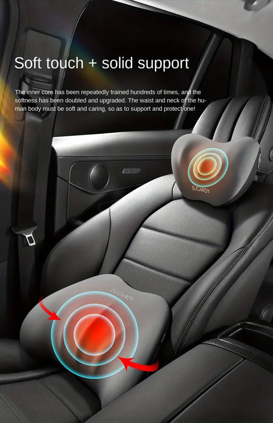 Car Memory Foam Neck Pillow Cushion for All Seasons - Joomcy
