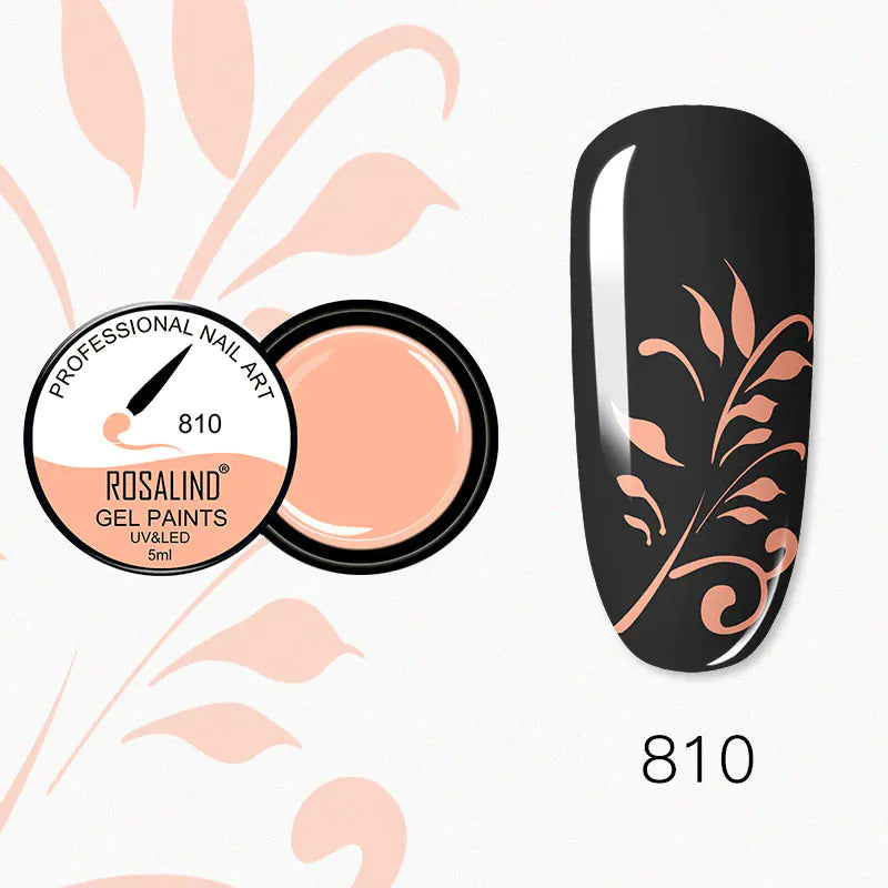 Rosalind 142 Color Gel Nail Polish for Art and Design