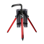 Fishing Rod Holder 3-TudePortable Fishing Rod Holder Fishing Pole Stand Holds Vertical Rod Rack Up to 3 Rods Outdoor Fishing Gear Equipment OrganizerSafely for All Fishing Rods or Combos