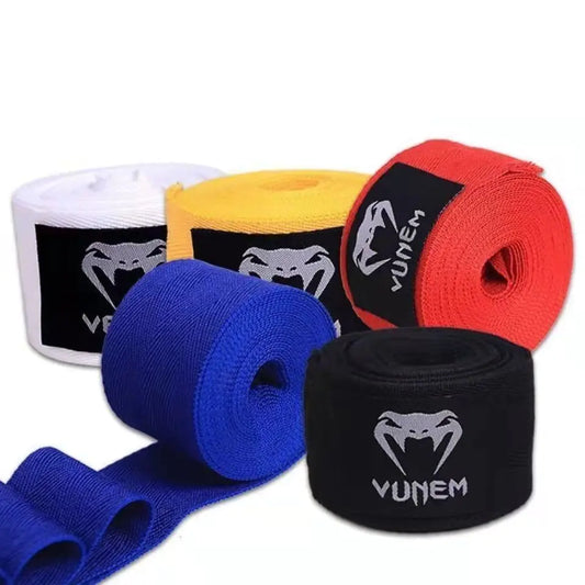 "Boxing Hand Wraps Cotton Elastic for Martial Arts" - Joomcy