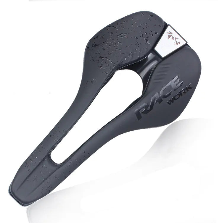 Comfortable Hollow Bicycle Saddle Cushion in Microfiber - Joomcy