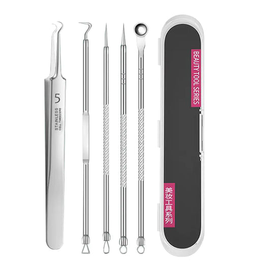 Precision Pimple Extraction Tool Set for Skincare - Joomcy