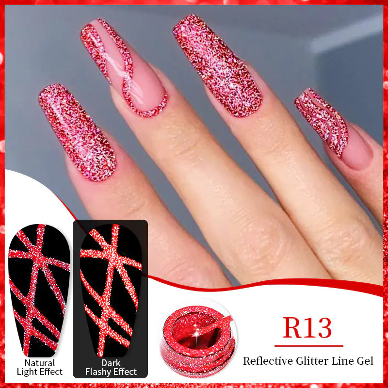 Reflective Spider Gel for Nail Art and UV Gel
