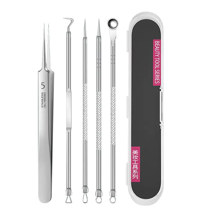 Precision Pimple Extraction Tool Set for Skincare - Joomcy