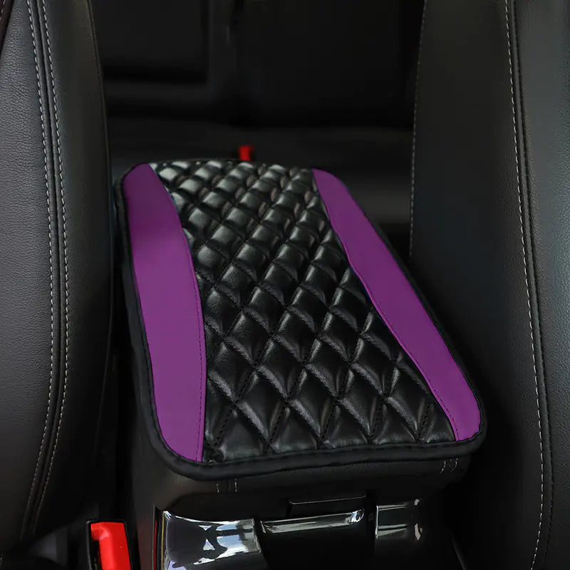 Universal PU Leather Car Armrest Box Cover Mat - Joomcy
