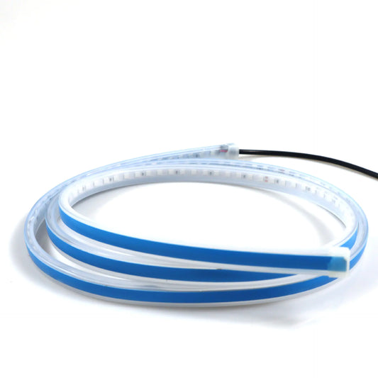 Car Start Scan LED Daytime Running Lights with Hood Decor - Joomcy