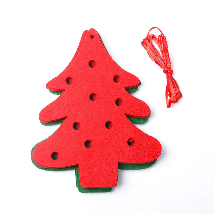 Christmas Triangle Banner Decoration with Letters - Joomcy