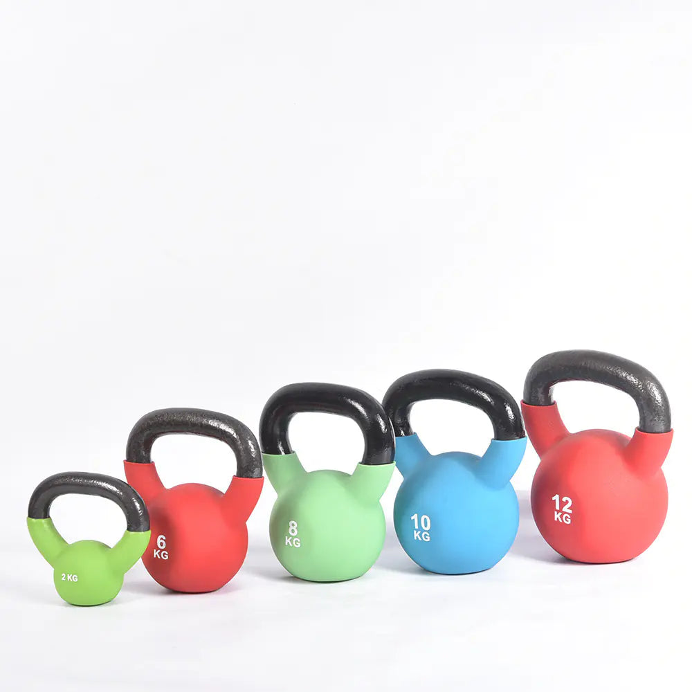 Home Use Coated Cast Iron Kettlebell Weights - Joomcy