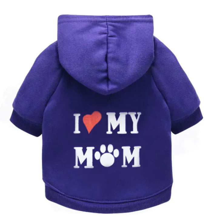 Paw Mummy Fleece Dog Sweater - Joomcy