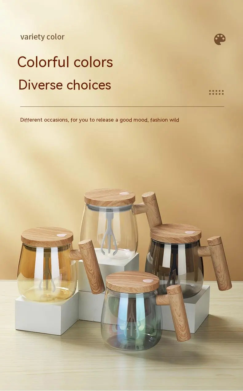 Self-Stirring Electric Coffee Mug