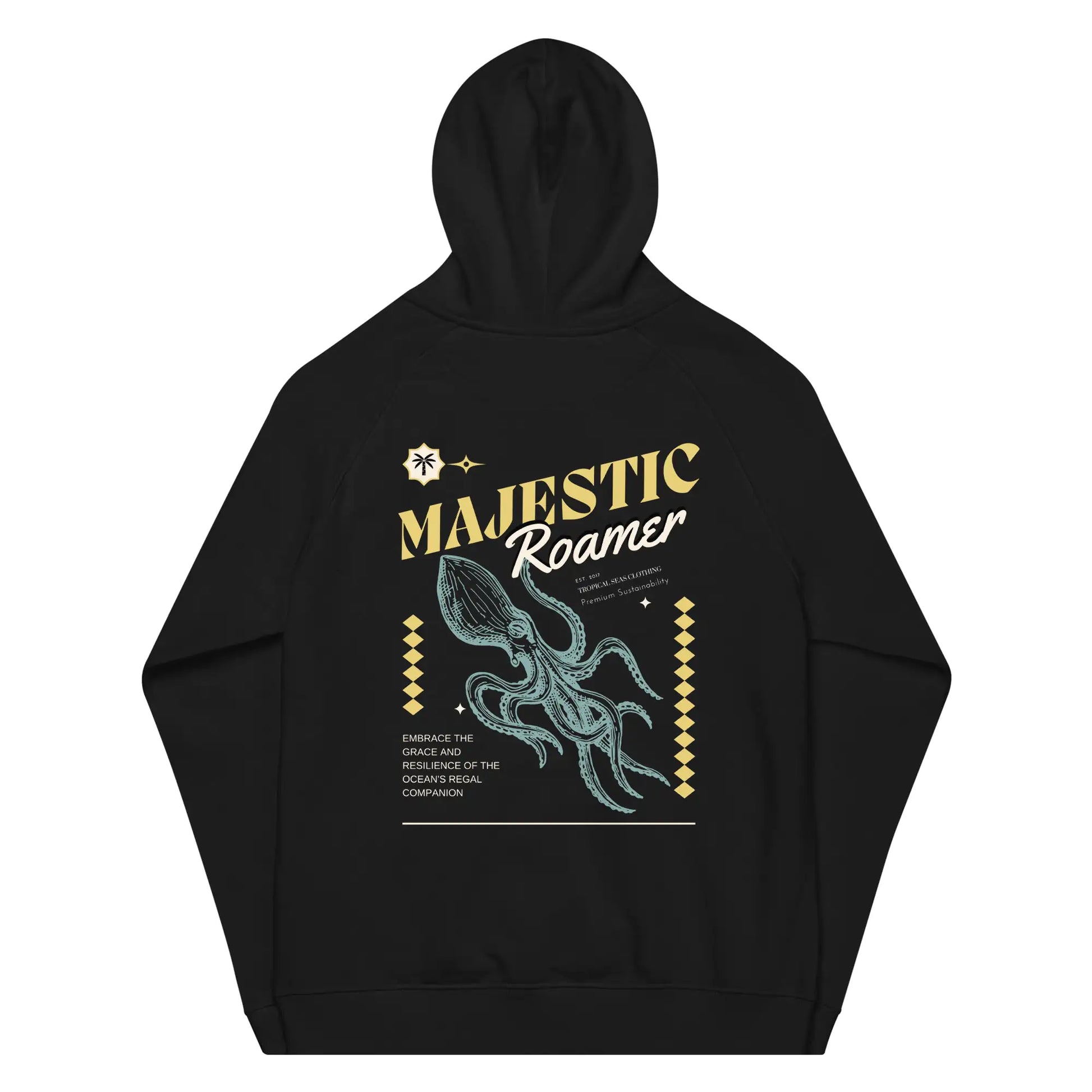 Premium Majestic Roamer Eco Hoodie - Giant Squid Edition - Joomcy
