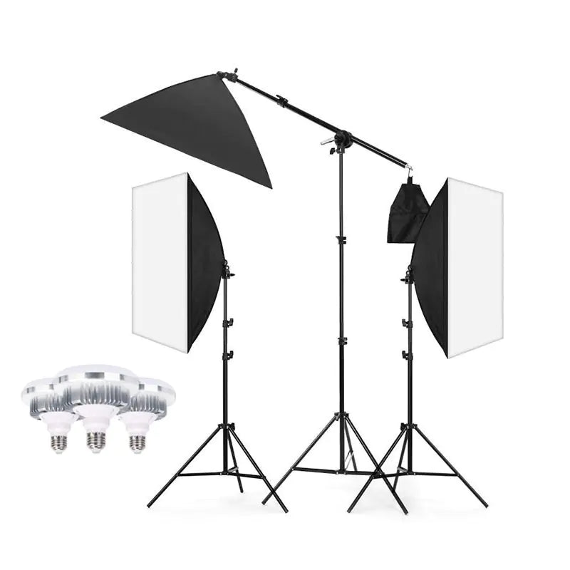 LED Photography Light Softbox Kit for Live Streaming