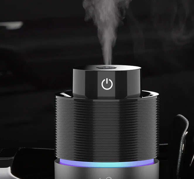 Car Humidifier with Spray Air and Aromatherapy Diffuser - Joomcy