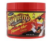 Suavecito X Flamin Hot Cheetos Pomade Matte (No Shine) Formula 4 oz - Medium Shine Water Based Wax Like Flake Free Hair Gel - Easy To Wash Out - All Day Hold For All Hairstyles