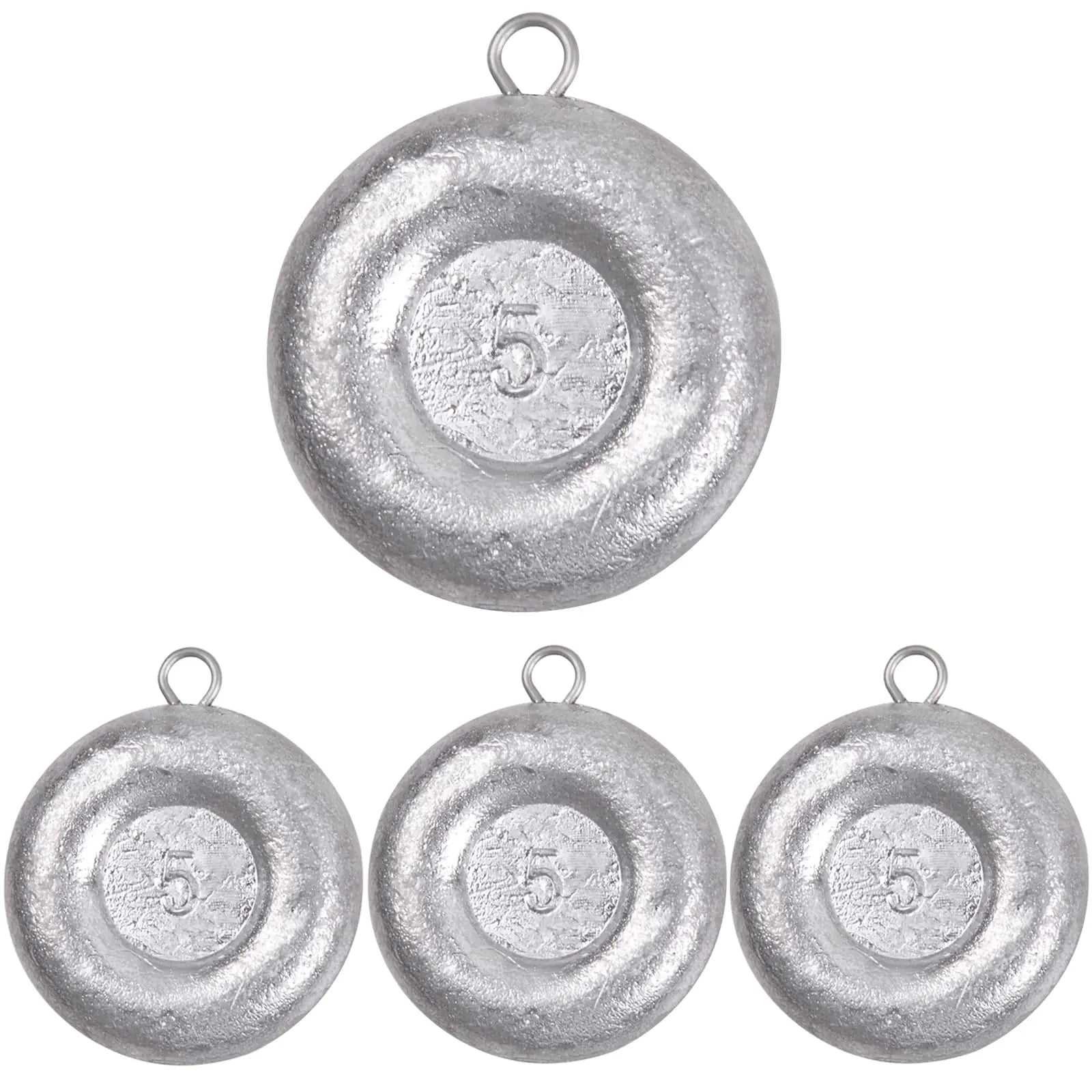 Disc Sinkers Fishing Weights Coin Sinkers Saltwater Surf Fishing Weights Bottom Fishing Drifting Trolling Catfishing Fishing Sinkers Weights Saltwater Tackle 1oz 2oz 3oz 4oz 5oz 6oz 8oz