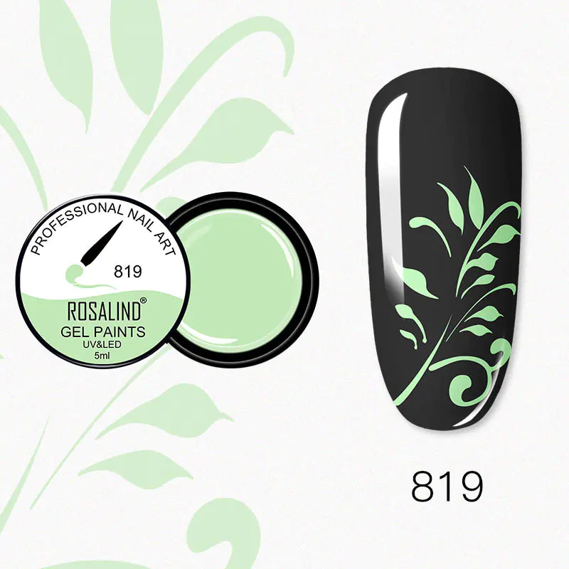 Rosalind 142 Color Gel Nail Polish for Art and Design