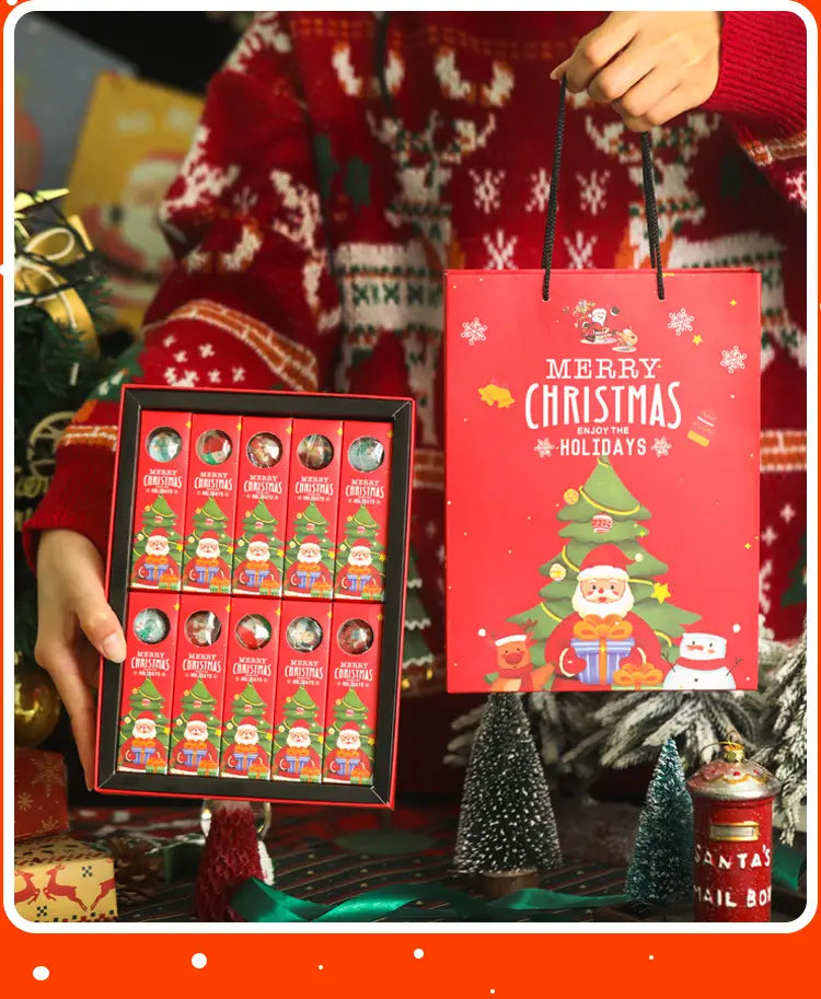 Creative Christmas Candy Star Lollipops Gift for Friends