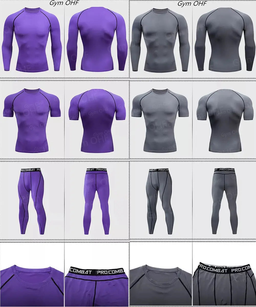 Men's Fitness Compression T-Shirt - Image 3