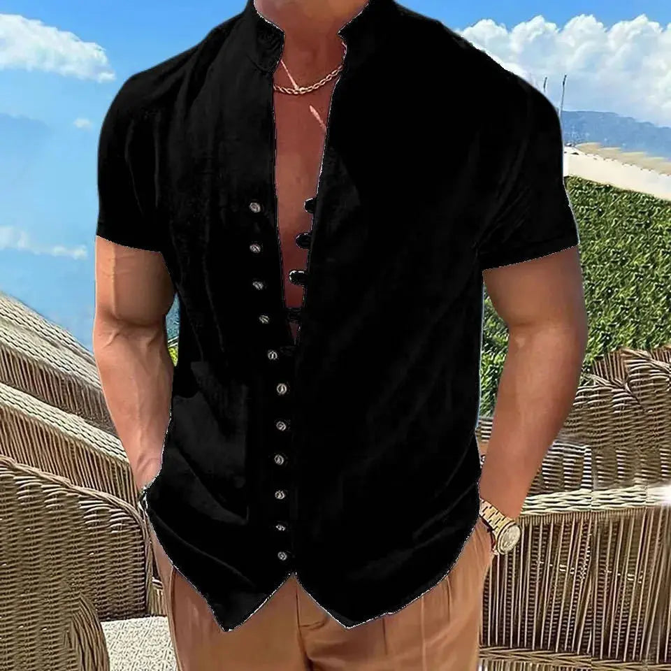 Men's Cardigan in White