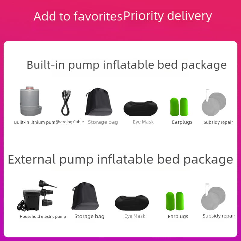Inflatable Bed Image 1