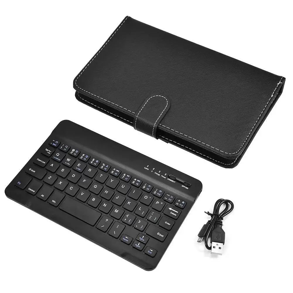 Bluetooth Keyboard Leather Case 3