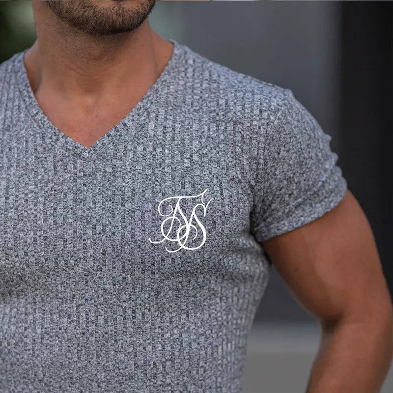 V-neck Sports T-shirt