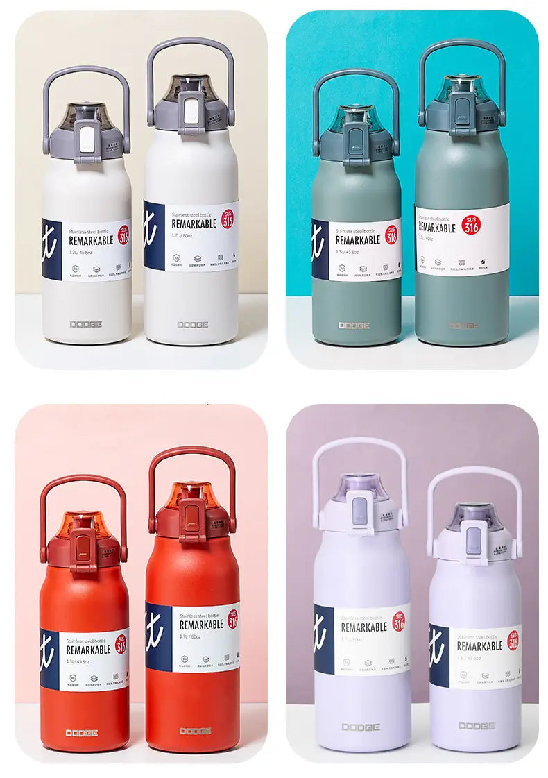 Dodge Large Capacity Insulated Stainless Steel Cup