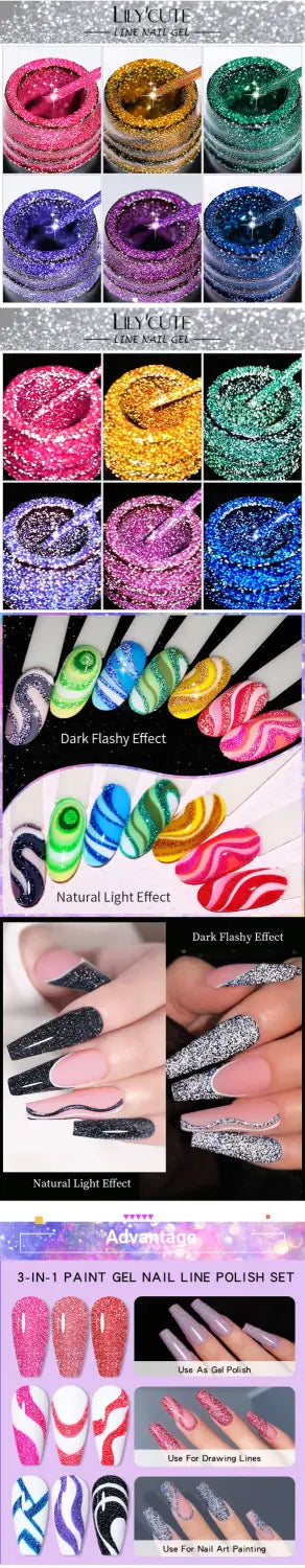 Reflective Diamond Gel 2