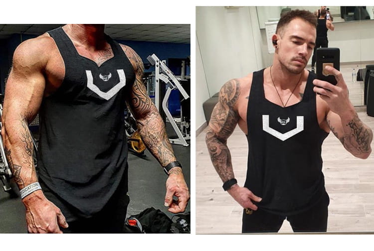 Men’s Muscle Fitness Running Tank Top Quick-Dry Sleeveless