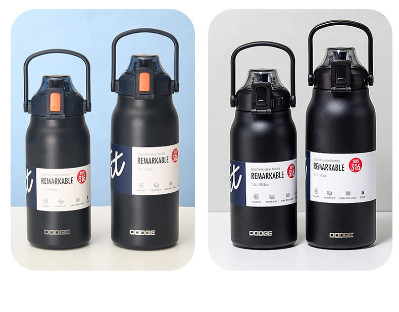 Dodge Large Capacity Insulated Stainless Steel Cup