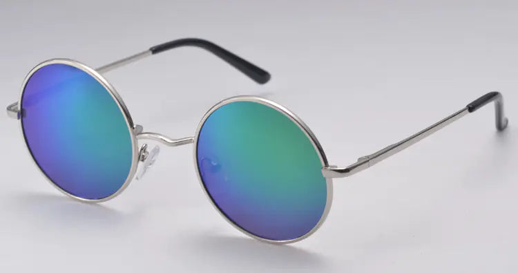Retro Round Frame Sunglasses for Men and Women