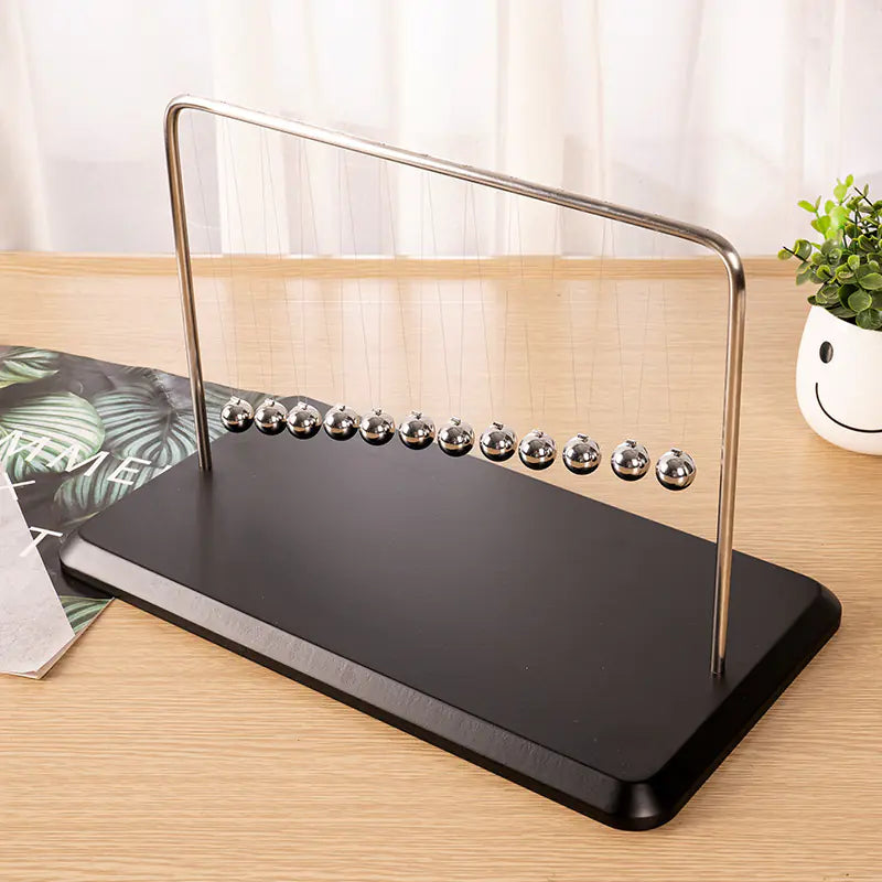 Creative Snake-Shaped Newton's Cradle Desk Decor - Joomcy