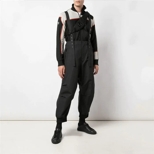 Casual Pants Suit with Strap Design - Joomcy
