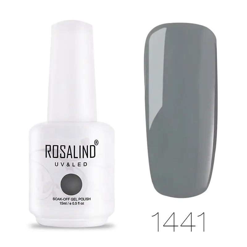 Rosalind Solid Nail Gel in 15ml White Bottle