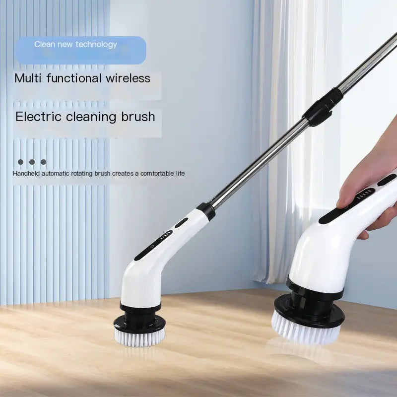 Extendable Wireless Electric Cleaning Brush Set (One Set) - Joomcy