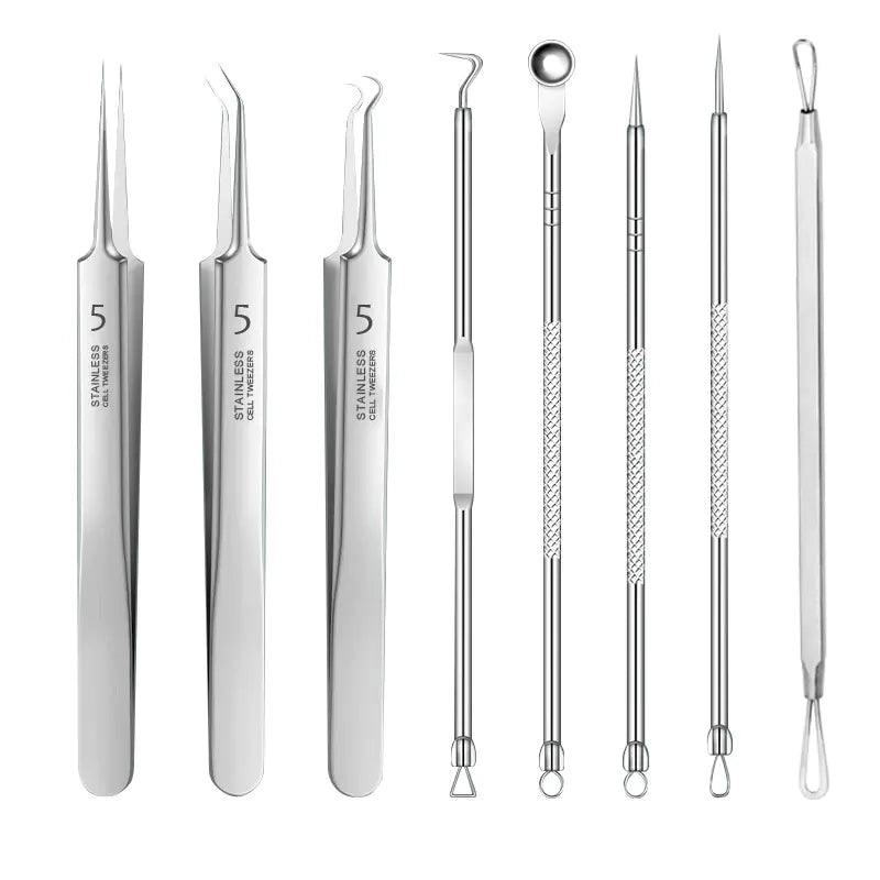 Precision Pimple Extraction Tool Set for Skincare - Joomcy